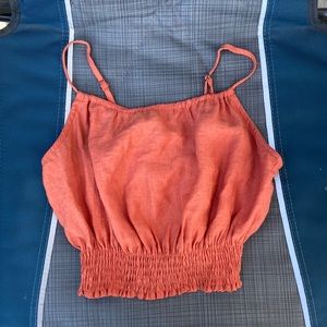 sky and sparrow crop top